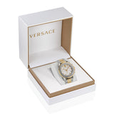 Versace Greca Act.Chrono 45 mm White Dial Men Watch VE3J00522