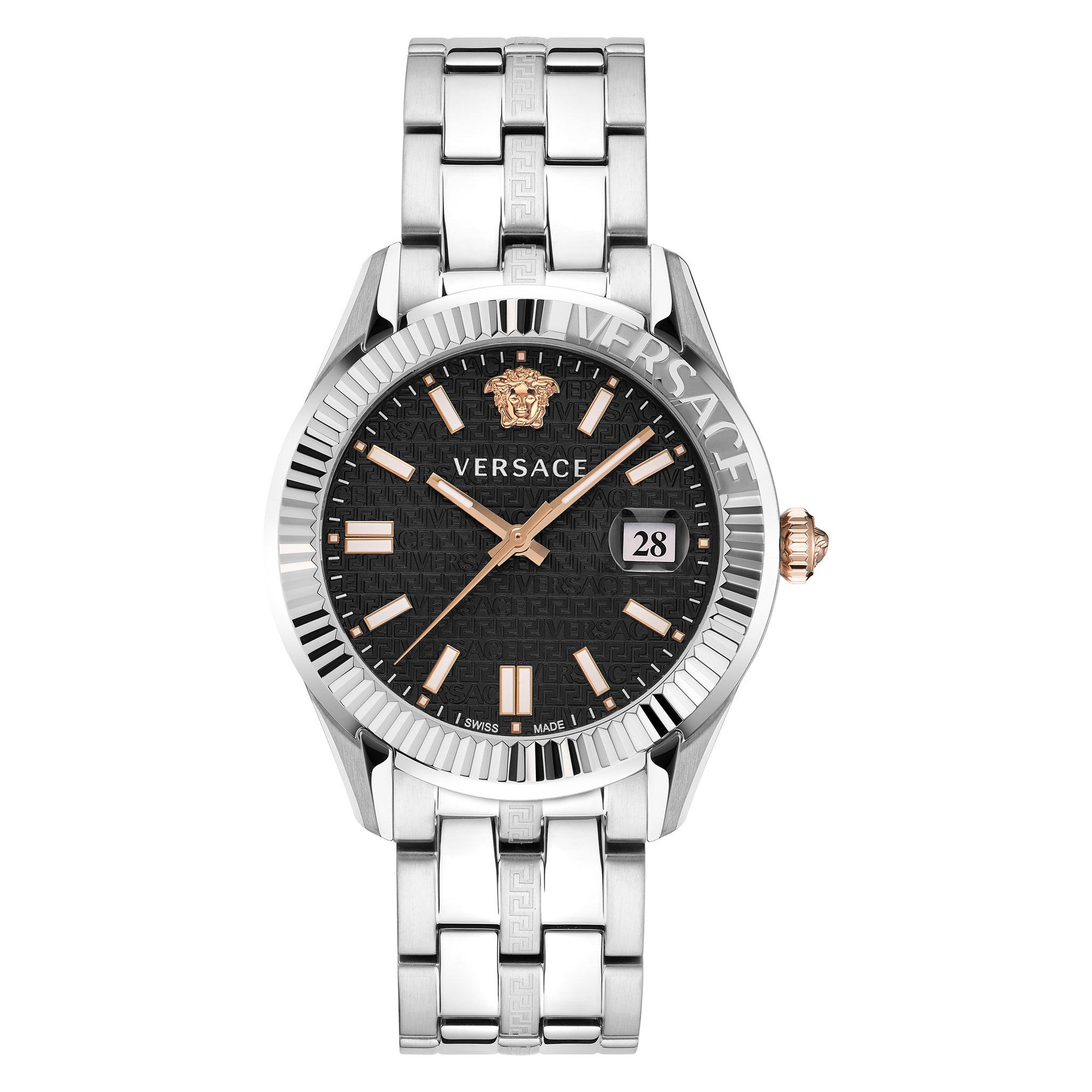Versace 41 mm Black Dial Men Watch VE3K00322
