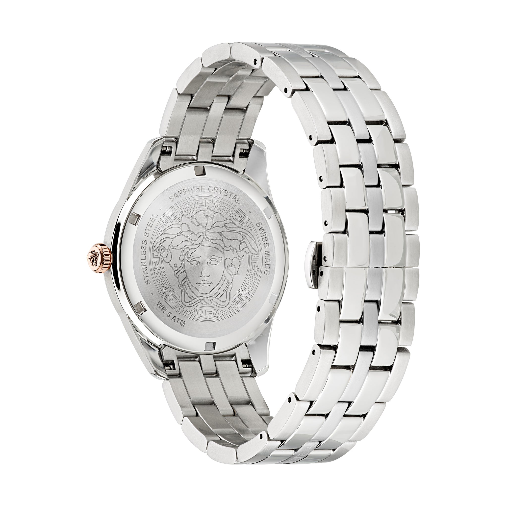 Versace 41 mm Black Dial Men Watch VE3K00322