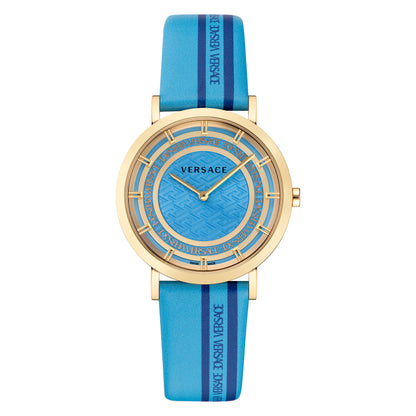 Versace Wrist Watch Women Light Blue Dial - Ve3M00222