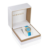 Versace 36 mm Wrist Watch Women Light Blue Dial VE3M00222