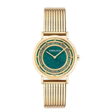 Versace 36 mm Green Dial Women Watch VE3M00622
