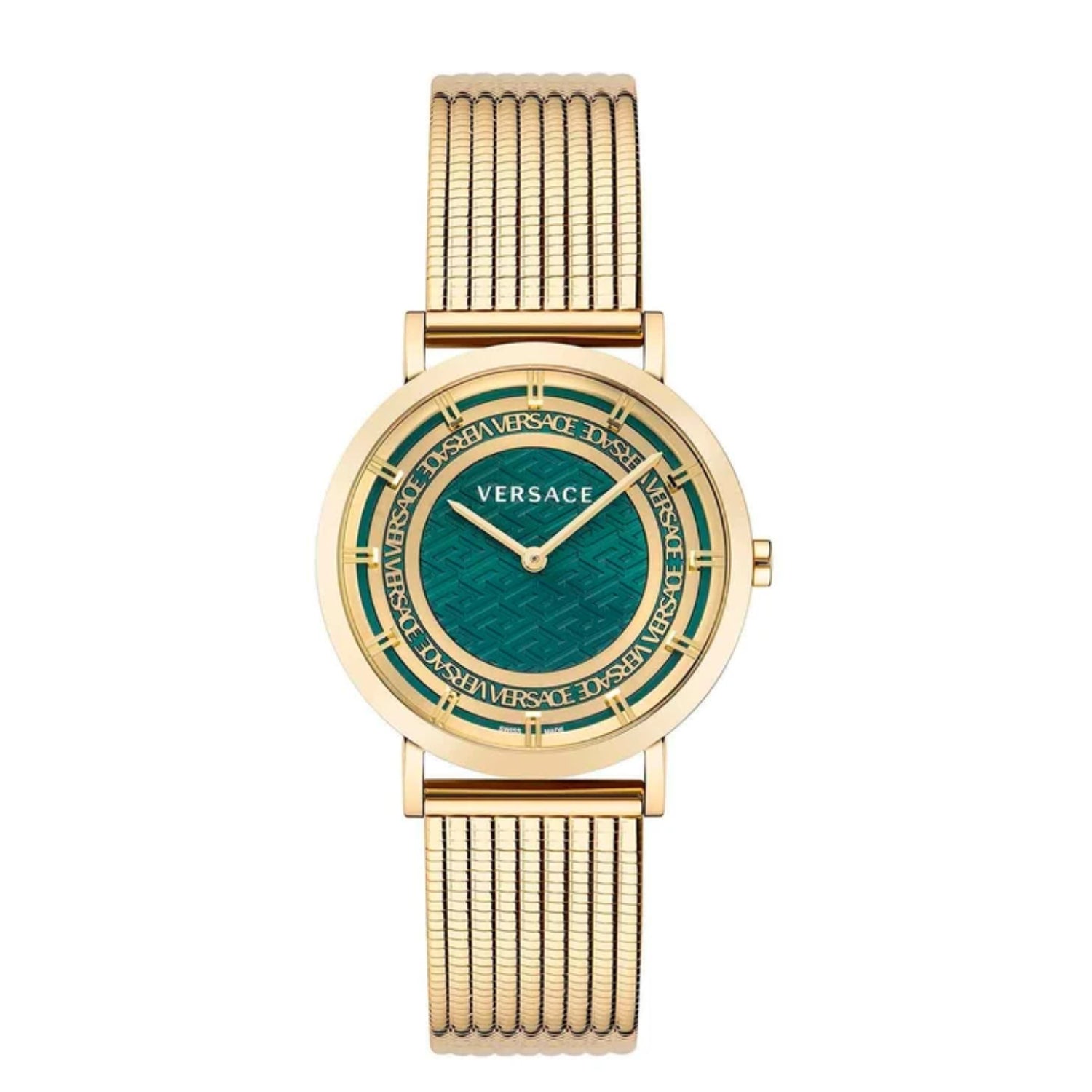 Versace 36 mm Green Dial Women Watch VE3M00622