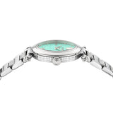 Versace Greek 35X41 mm Blue Dial Women Analog Watch VE5B00225
