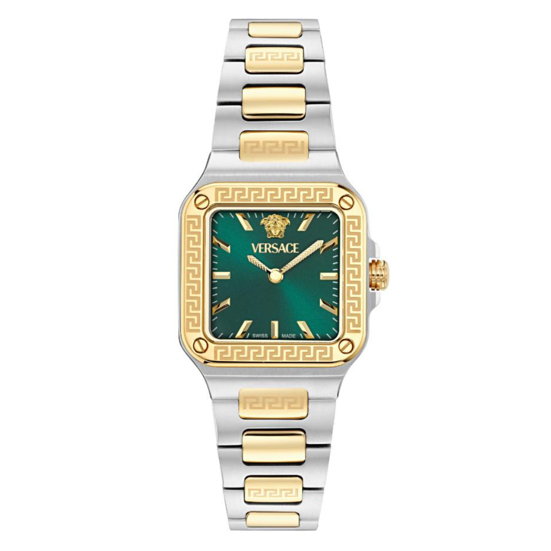 Versace 5G-GRECA EDGE Women 35.90 x 29 mm Green Dial Analog Watch VE5G00326