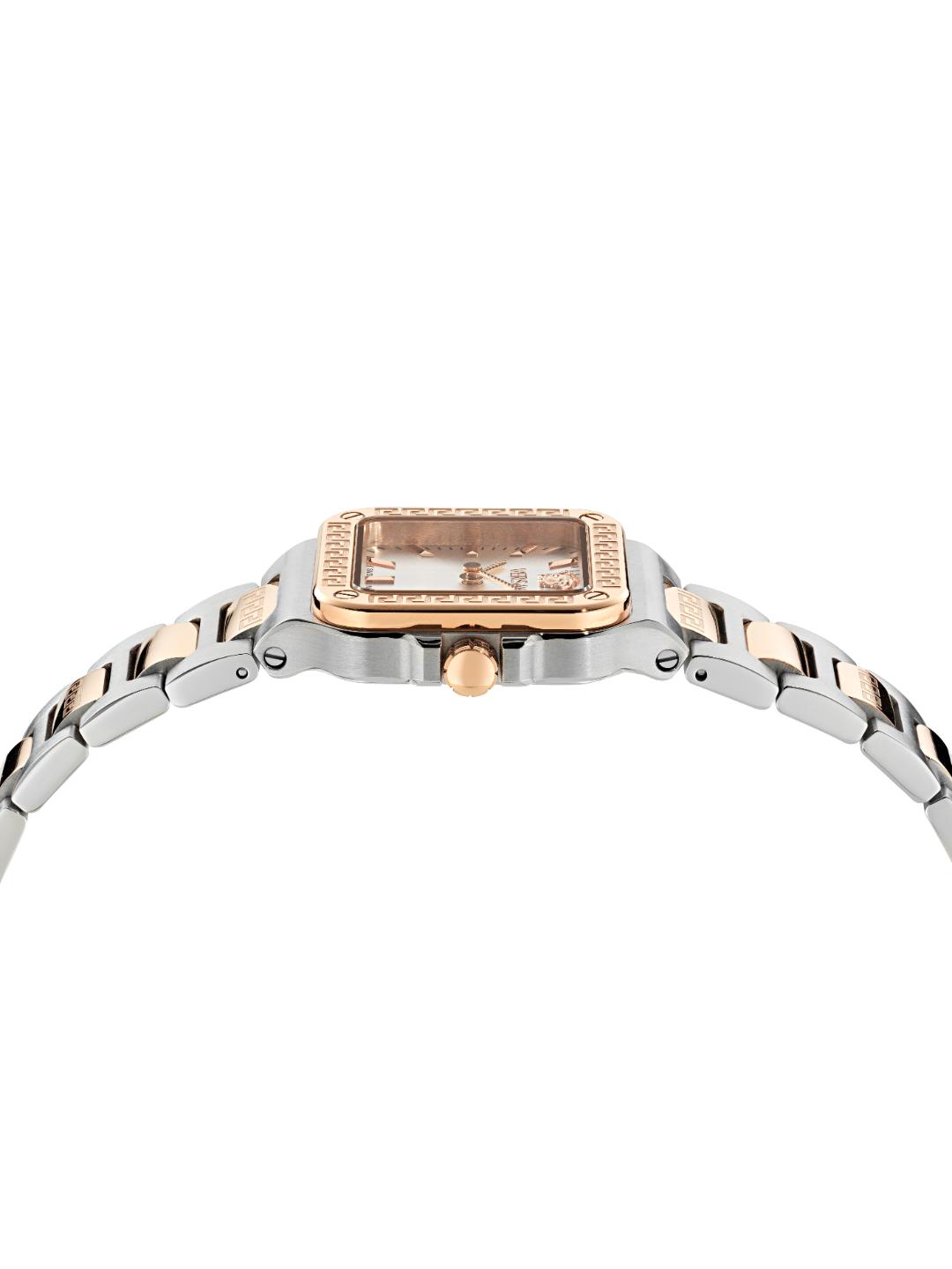 Versace 5G-GRECA EDGE Women 35.90 x 29 mm White-Silver Dial Analog Watch VE5G00426