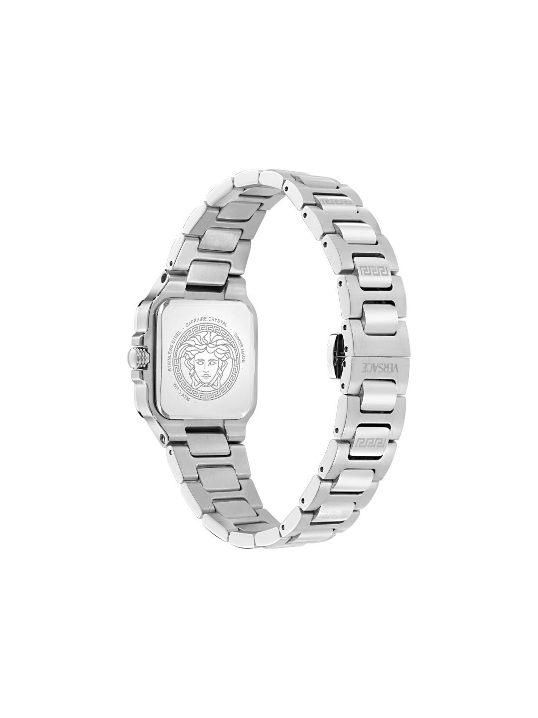 Versace 5G-GRECA EDGE Women 35.90 x 29 mm Light Blue Dial Analog Watch VE5G00726