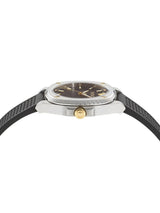 Versace 5H-GRECA PULSE Women 35.8mm Black Dial Analog Watch VE5H00126