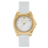 Versace 5H-GRECA PULSE Women 35.8mm White Dial Analog Watch VE5H00226