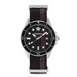 Versace 5J-GRECA FORCE Men 42 mm Black Dial Analog Watch VE5J00126