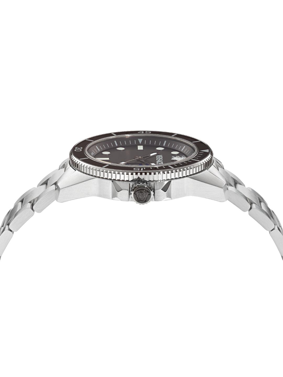 Versace 5J-GRECA FORCE Men 42 mm Black Dial Analog Watch VE5J00326