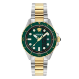 Versace 5J-GRECA FORCE Men 42 mm Green Dial Analog Watch VE5J00426
