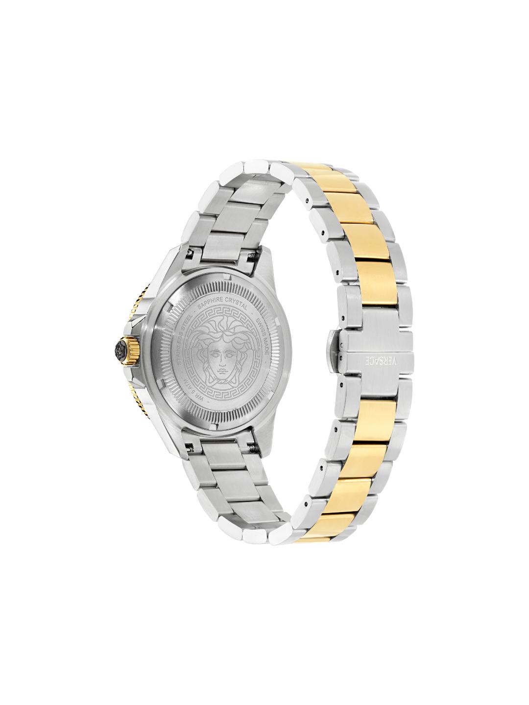 Versace 5J-GRECA FORCE Men 42 mm Green Dial Analog Watch VE5J00426