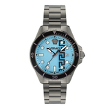 Versace 5J-GRECA FORCE Men 42 mm Light Blue Dial Analog Watch VE5J00526