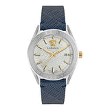 Versace 42 mm White silver Dial Men Watch VE6A00123