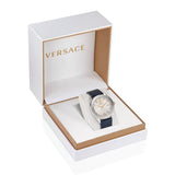 Versace 42 mm White silver Dial Men Watch VE6A00123
