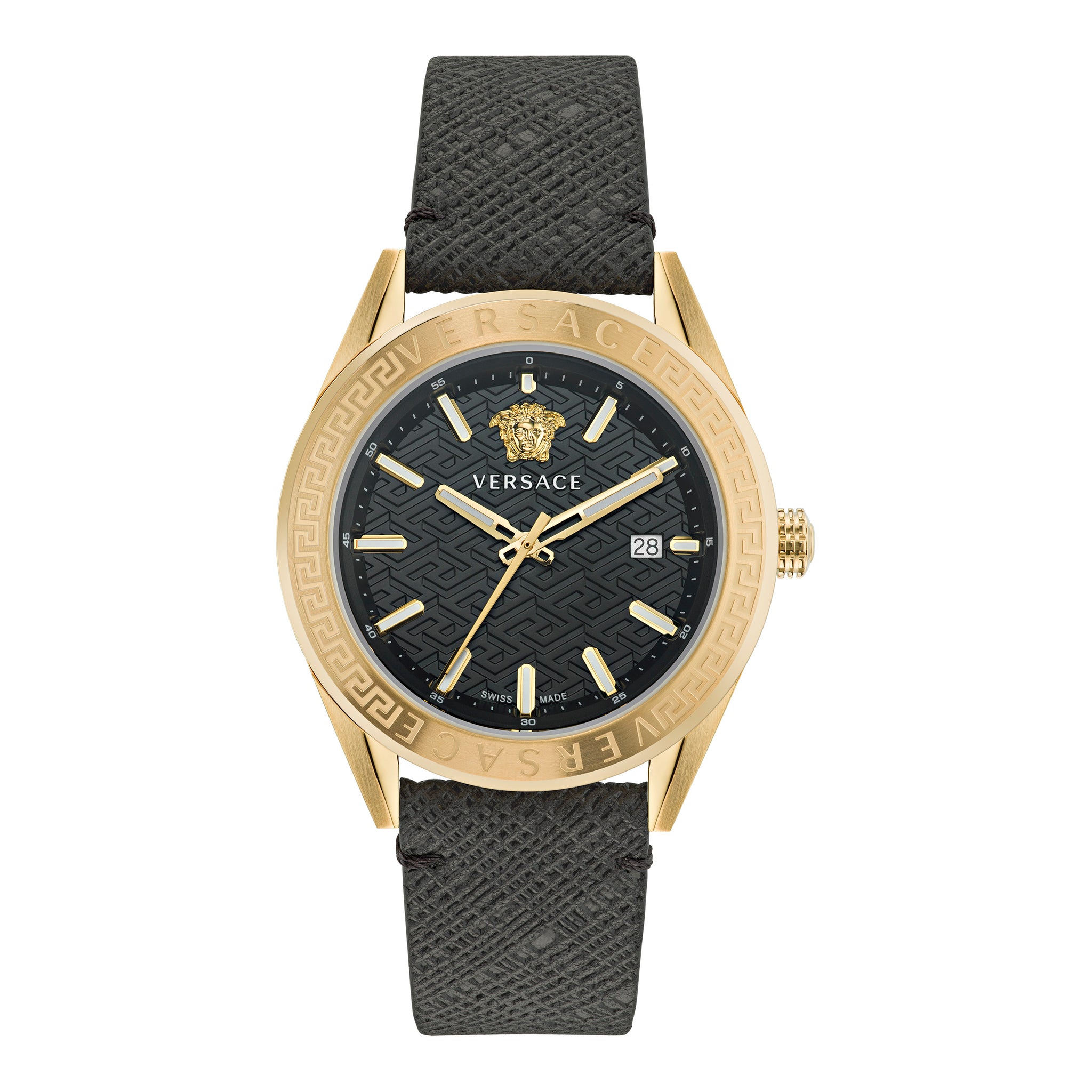 Versace 42 mm Black Dial Men Watch VE6A00223
