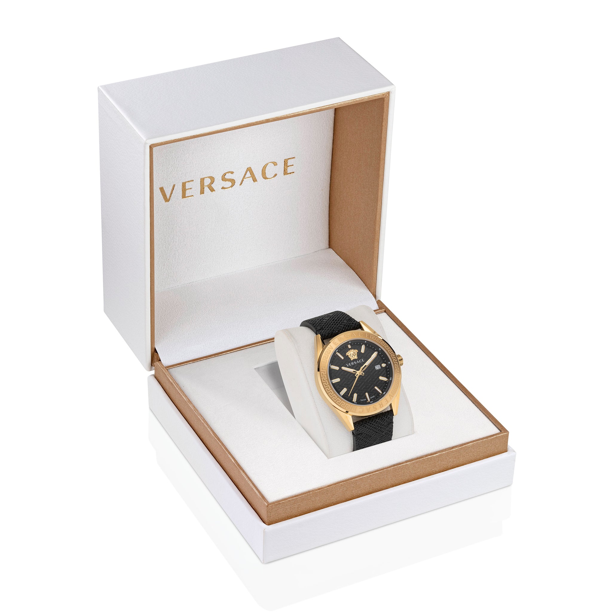 Versace 42 mm Black Dial Men Watch VE6A00223