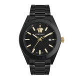 Versace V Code 42 mm Black Dial Men Analog Watch VE6A00925
