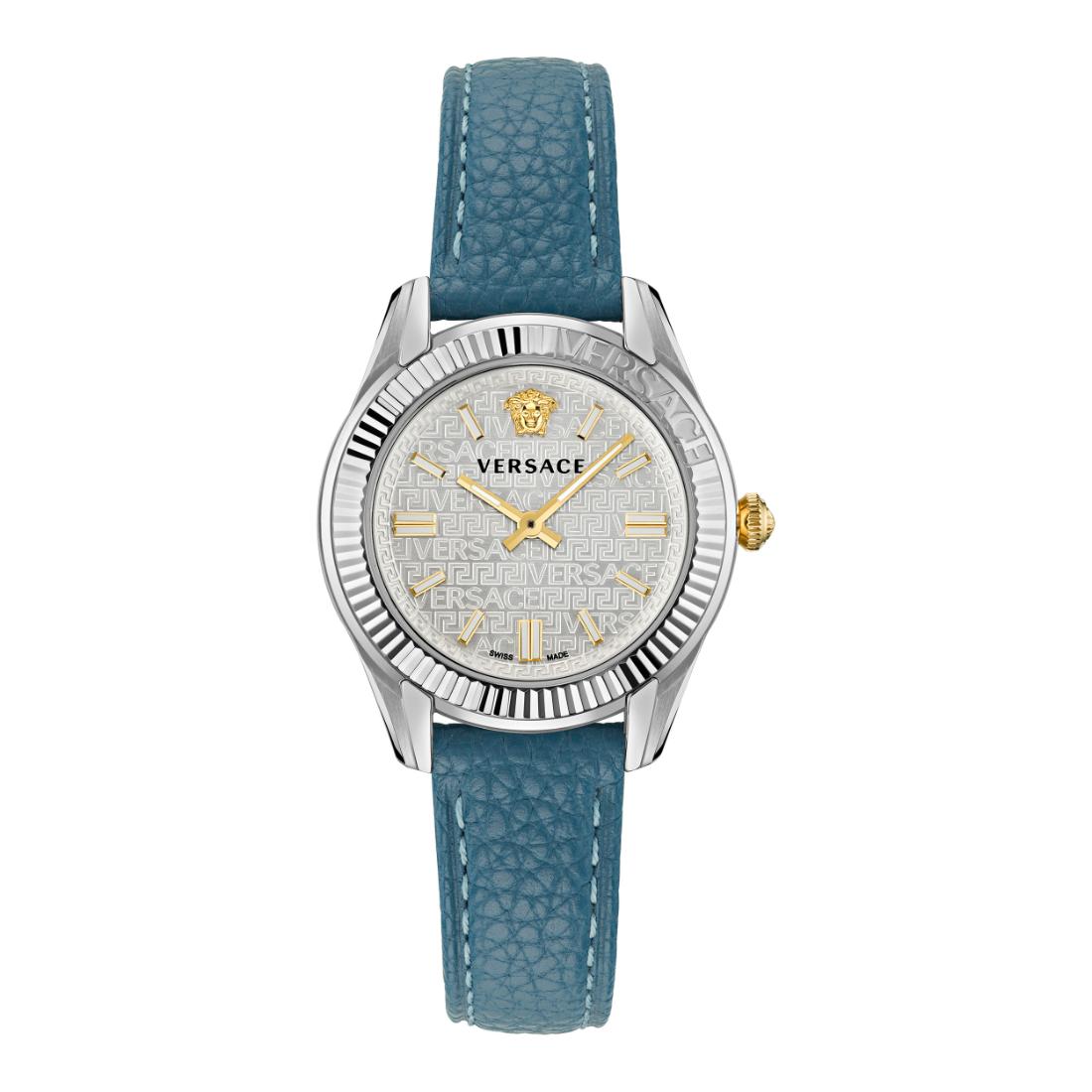 Versace Greca 35 mm White Dial Women Analog Watch- VE6C00123