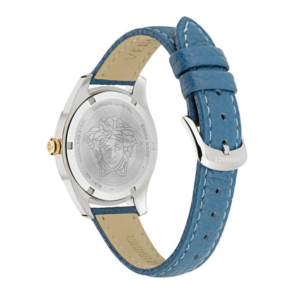 Versace Greca 35 mm White Dial Women Analog Watch- VE6C00123