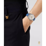 Versace Greca 35 mm White Dial Women Analog Watch VE6C00123