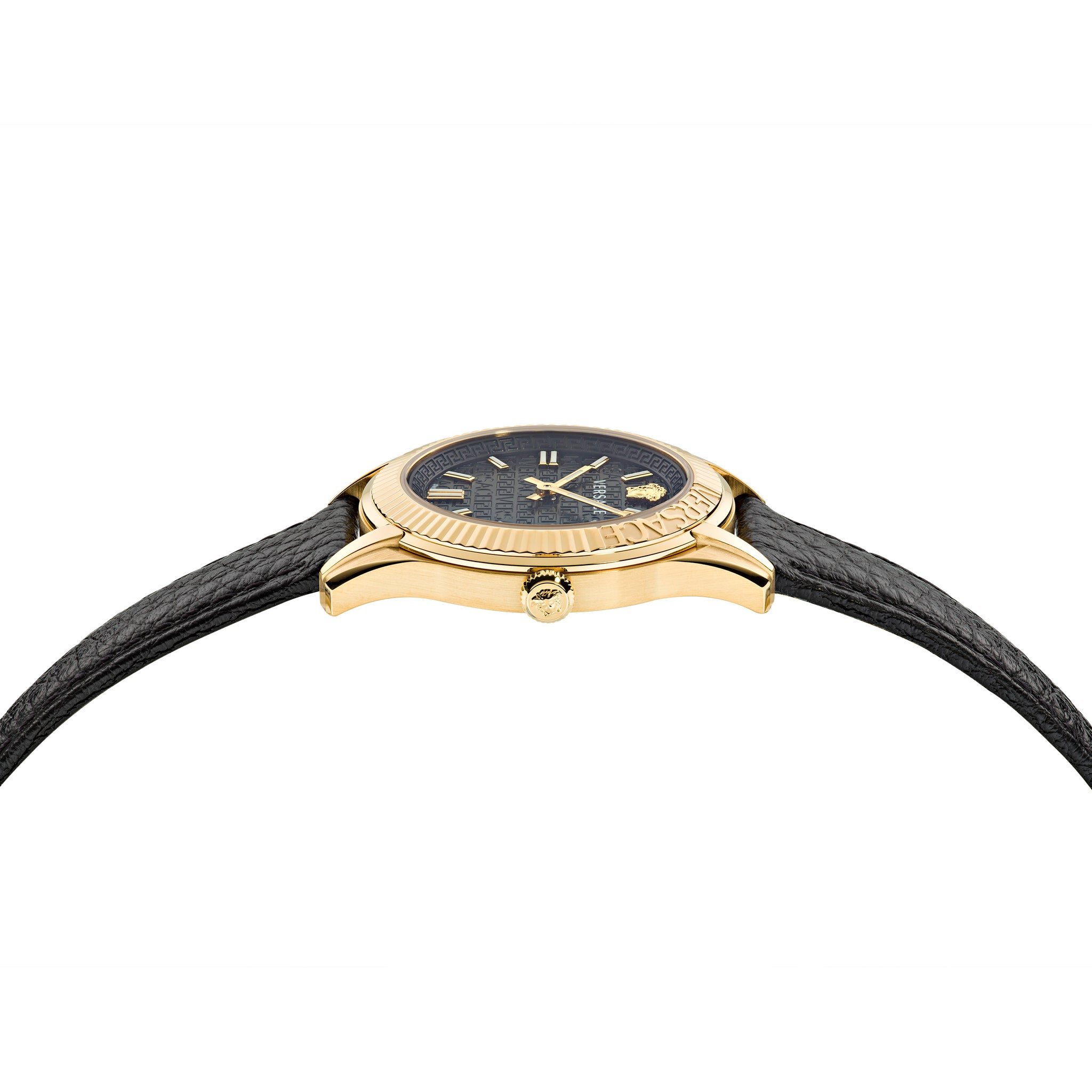 Versace 35 mm Greca Time Black Dial Women Watch VE6C00223