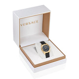 Versace 35 mm Greca Time Black Dial Women Watch VE6C00223