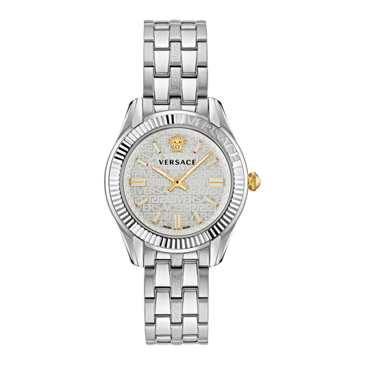 Versace White-silver Dial Women Watch - Ve6C00323
