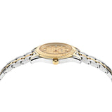 Versace Greca 35 mm Gold Dial Women Analog Watch VE6C00523