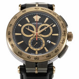 Versace Aion Chrono 45 mm Black Dial Men Watch VE6CA0323