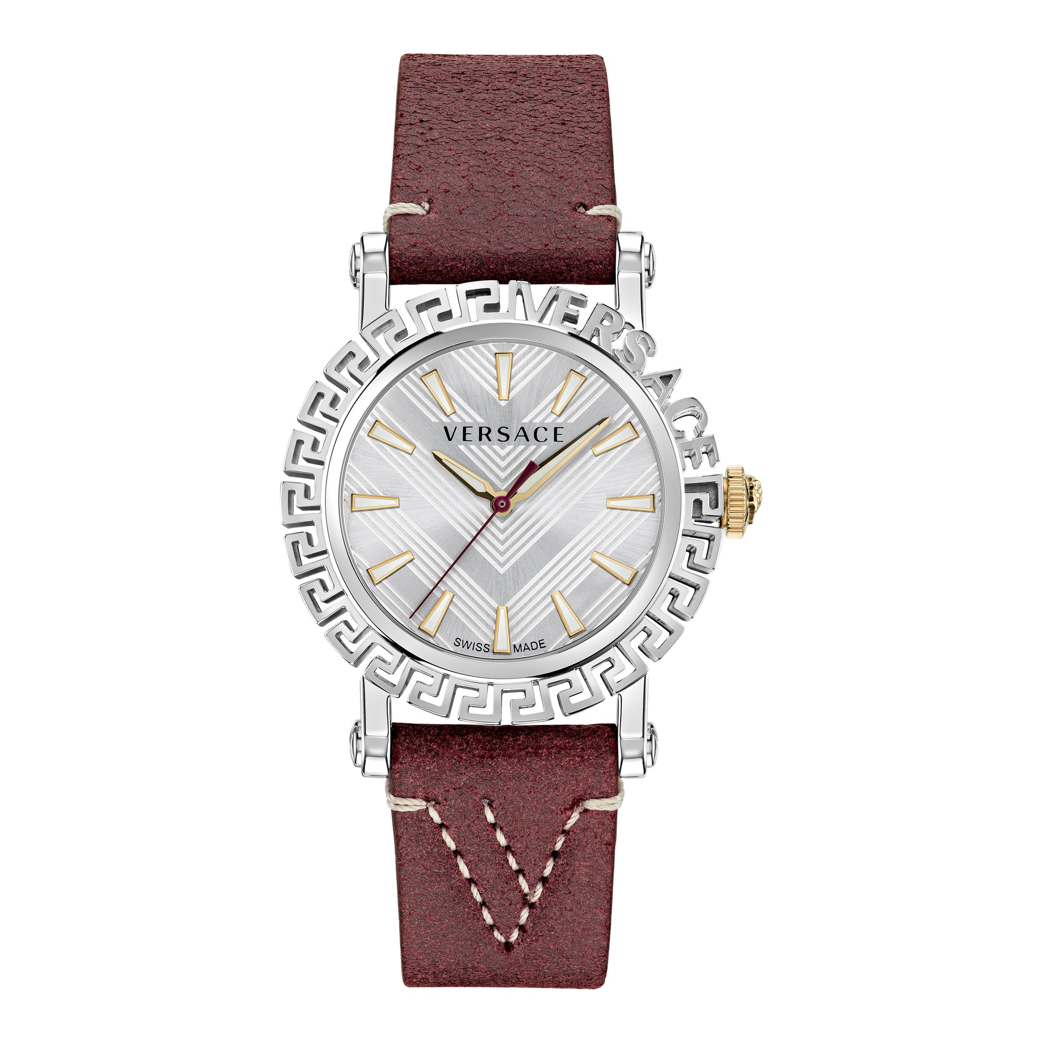 Versace 40 mm Wrist Watch Men White silver Dial VE6D00123