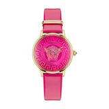 Versace 38 mm Fuchsia Dial Women Watch VE6F00323
