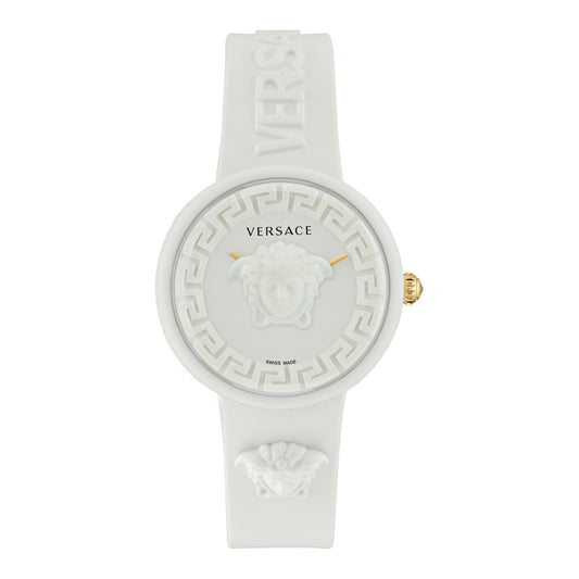 Versace Medusa White Dial Women Watch - Ve6G00123