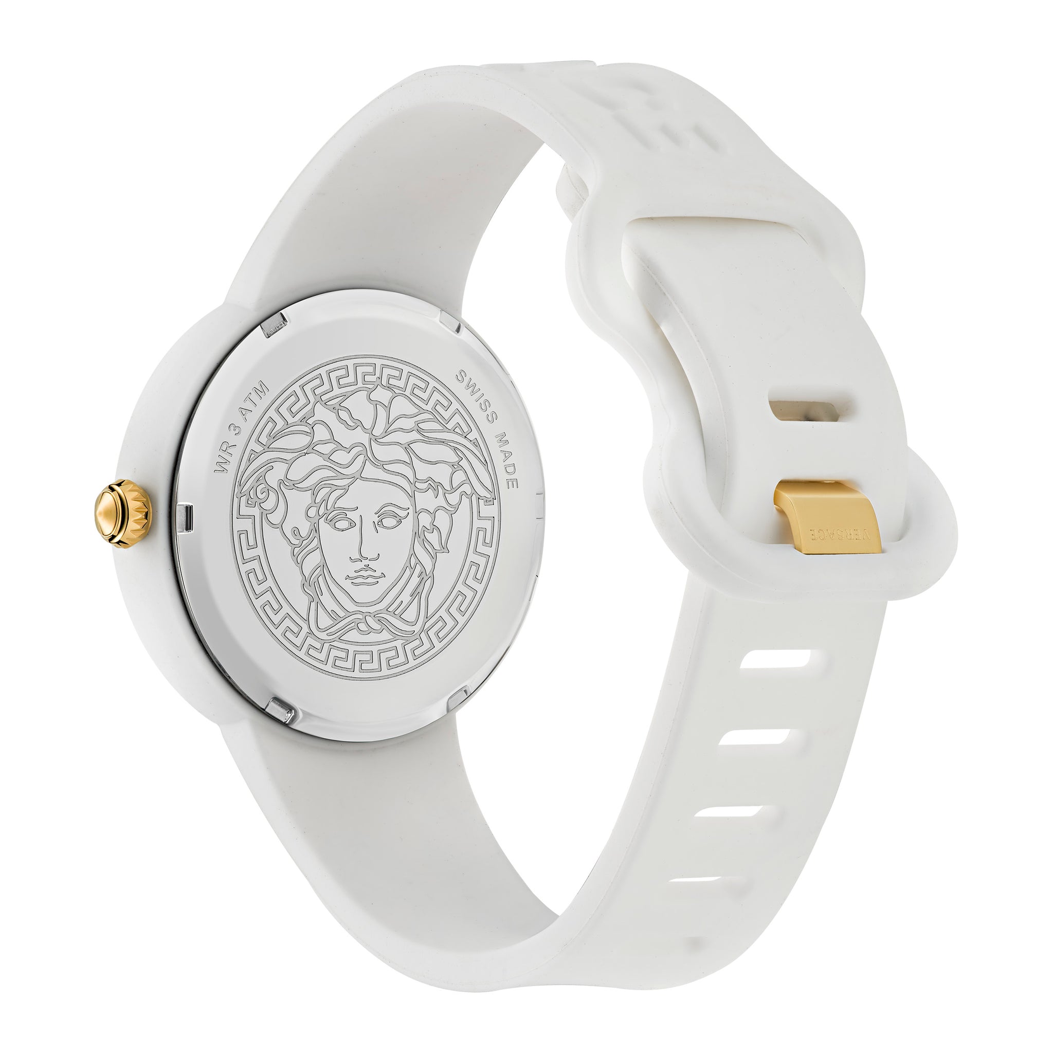 Versace 39 mm Medusa White Dial Women Watch VE6G00123