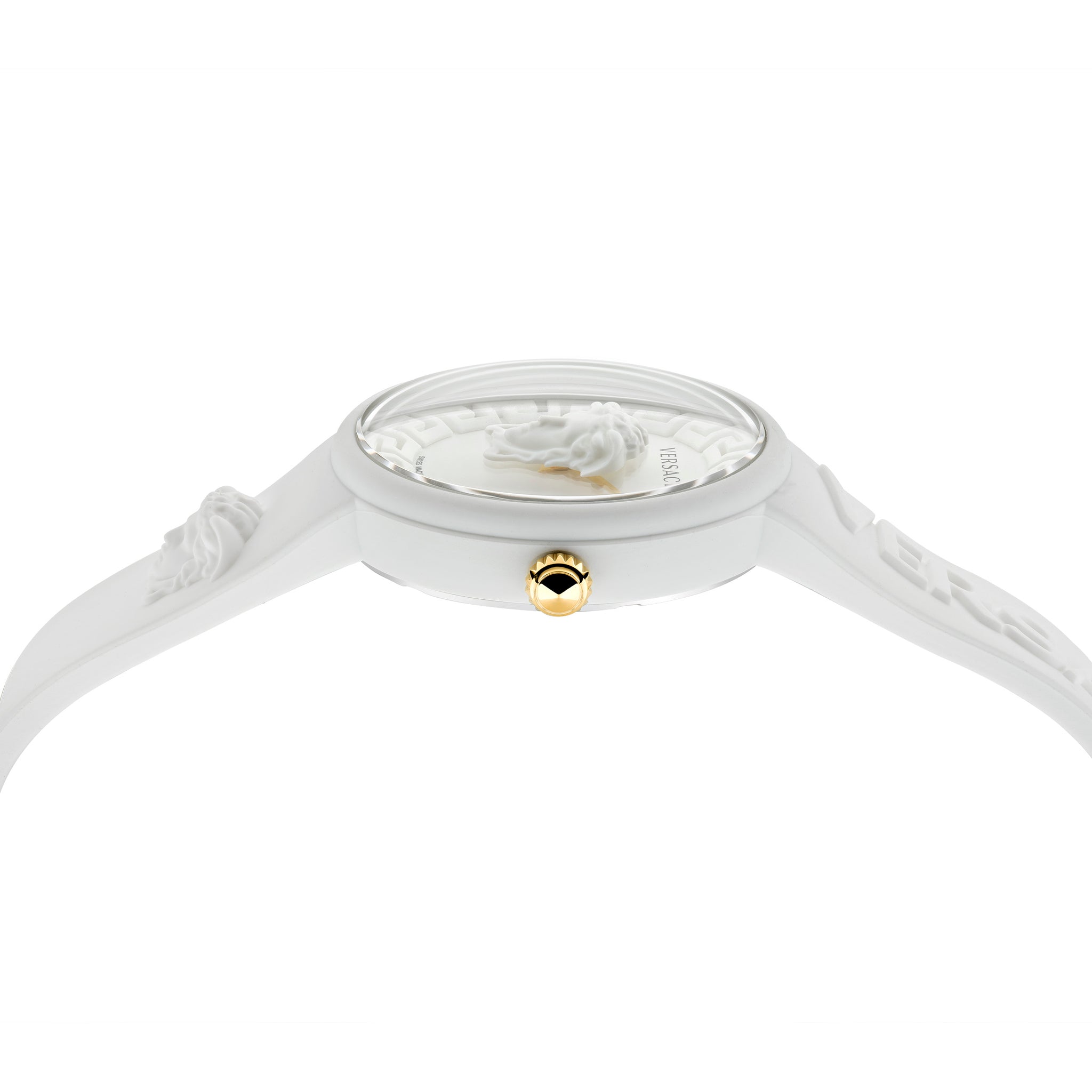Versace 39 mm Medusa White Dial Women Watch VE6G00123