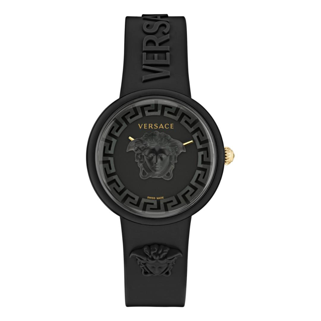 Versace MEDUSA POP Women 39 mm Black Dial Analog Watch VE6G00223