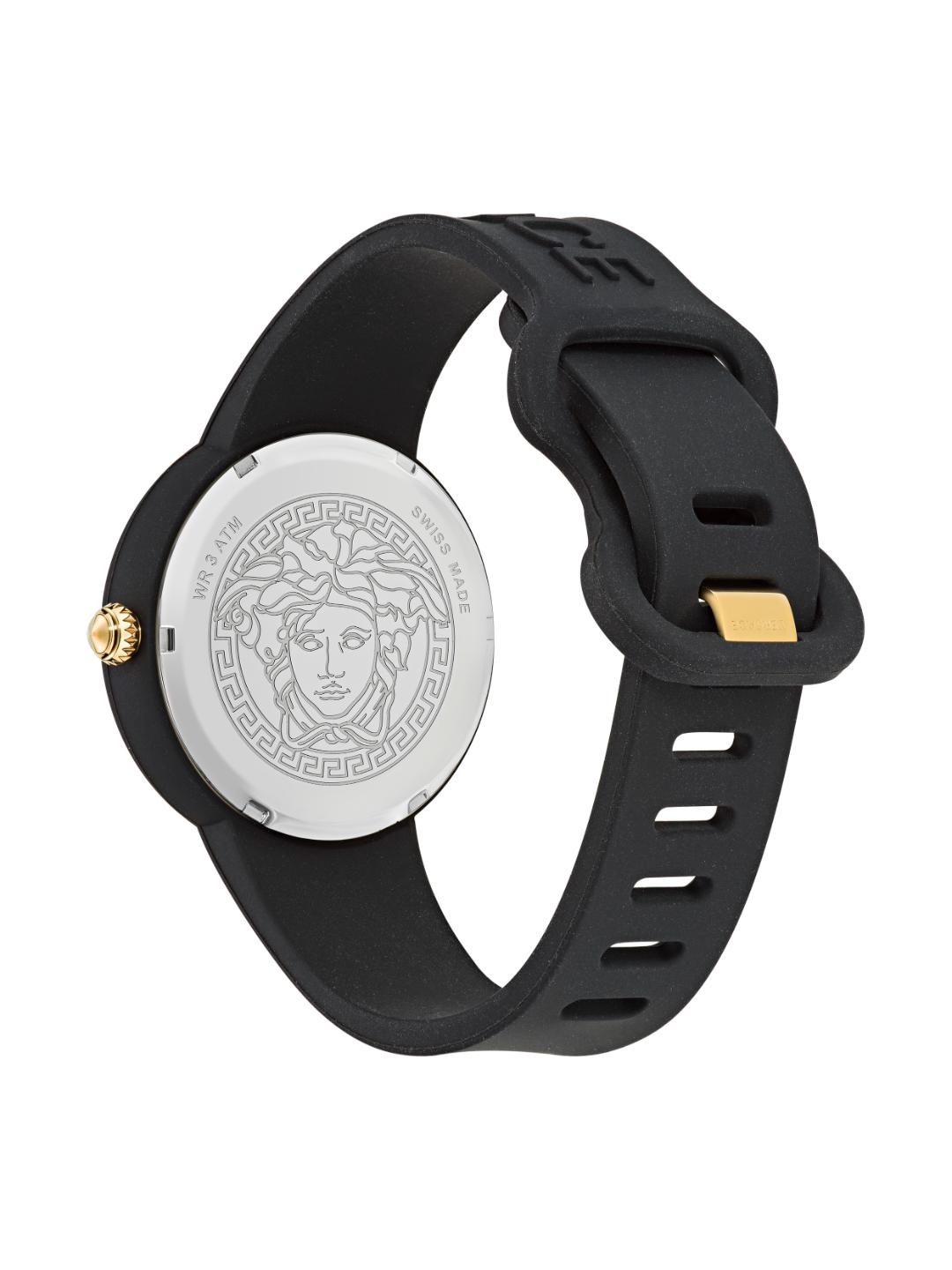 Versace MEDUSA POP Women 39 mm Black Dial Analog Watch VE6G00223