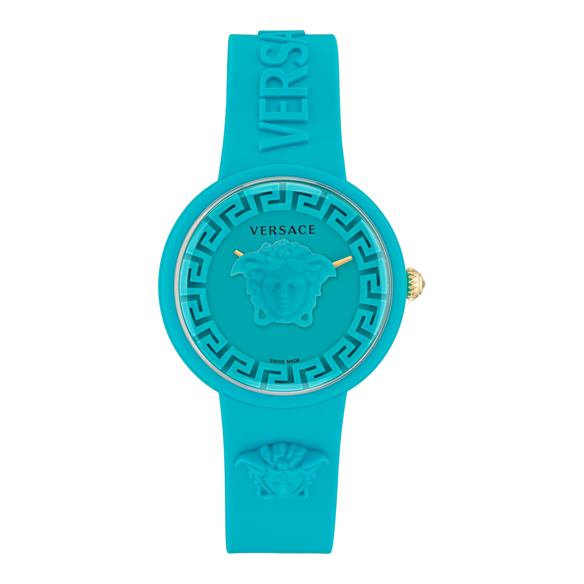 Versace 39 mm Medusa Turquoise Dial Women Watch VE6G00423