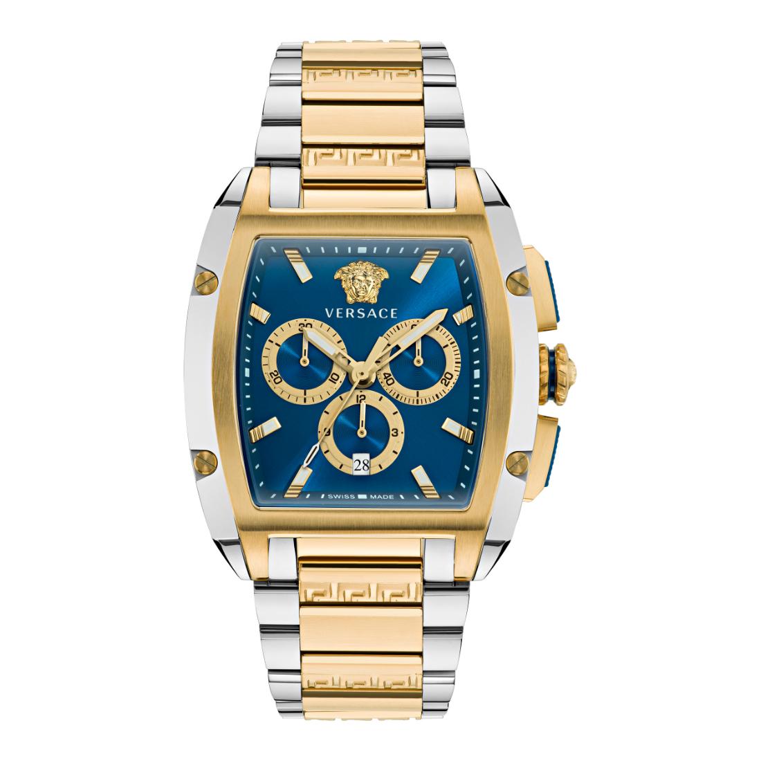 Versace Dominus Chrono 42 x 50 mm Blue Dial Men Watch VE6H00723