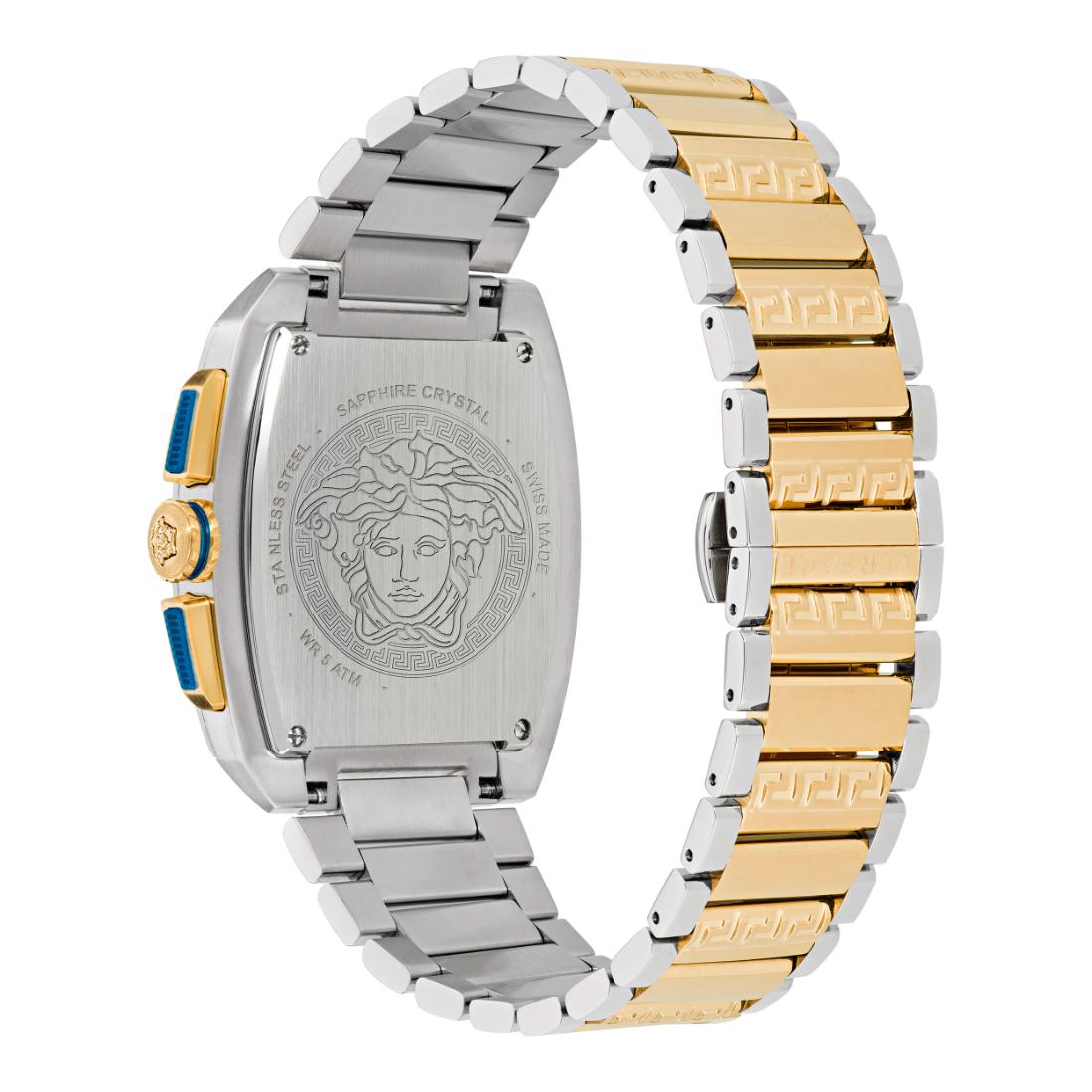 Versace Dominus Chrono 42 x 50 mm Blue Dial Men Watch VE6H00723
