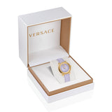 Versace 35 mm Wrist Watch Women Light Violet Dial VE6I00223
