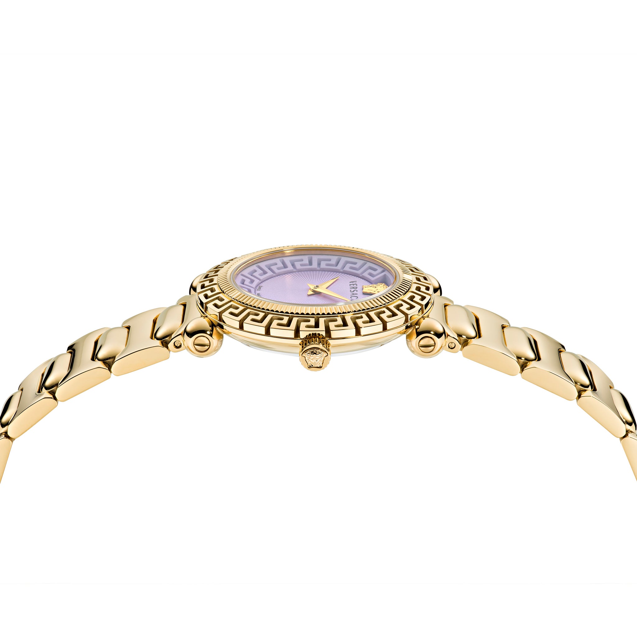 Versace 35 mm Wrist Watch Women Light Violet Dial VE6I00623