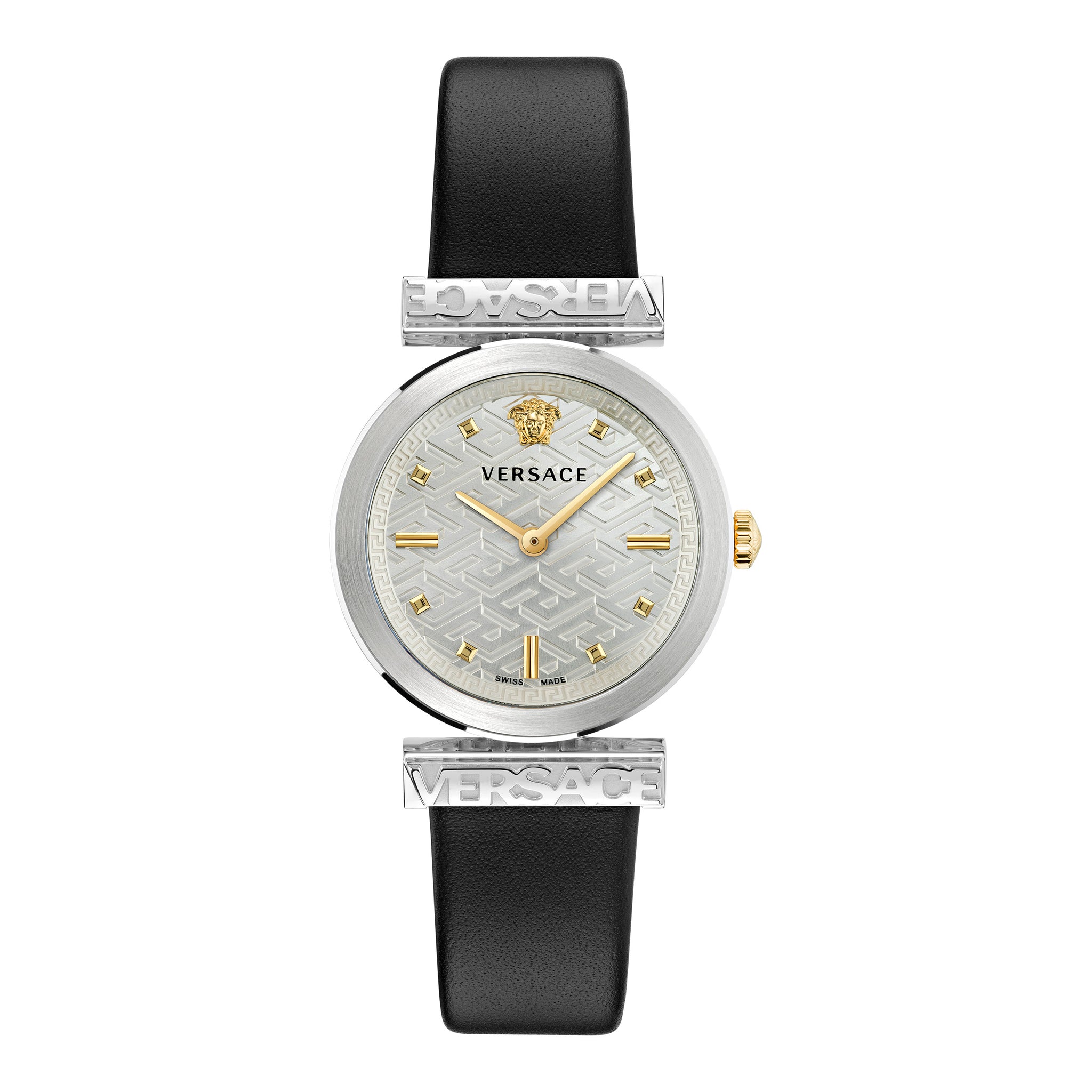 Versace 34 mm Regalia Silver Dial Women Watch VE6J00123