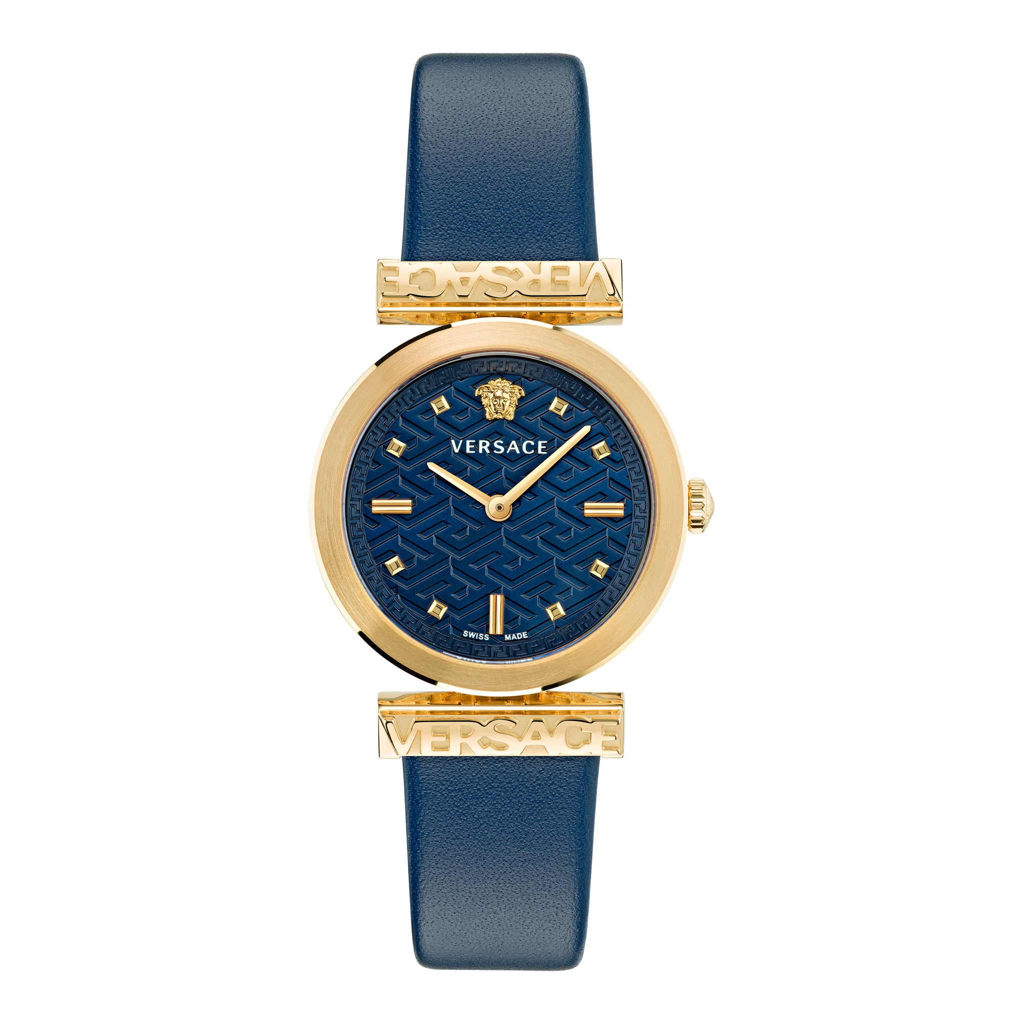 Versace 34 mm Blue Dial Women Watch VE6J00223