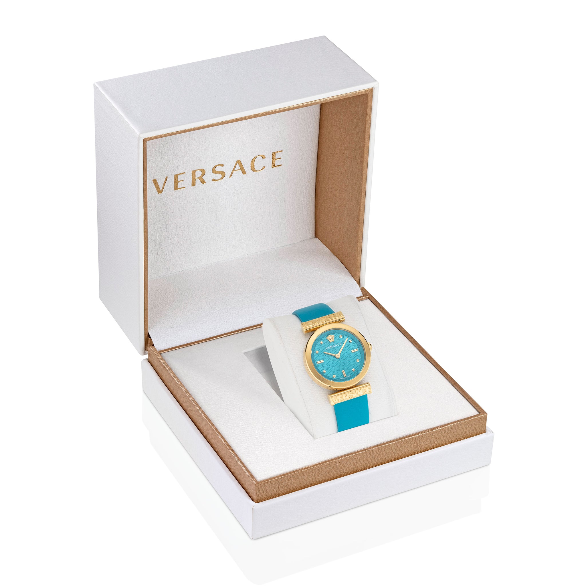 Versace Wrist Watch Women Turquoise Dial - Ve6J00323