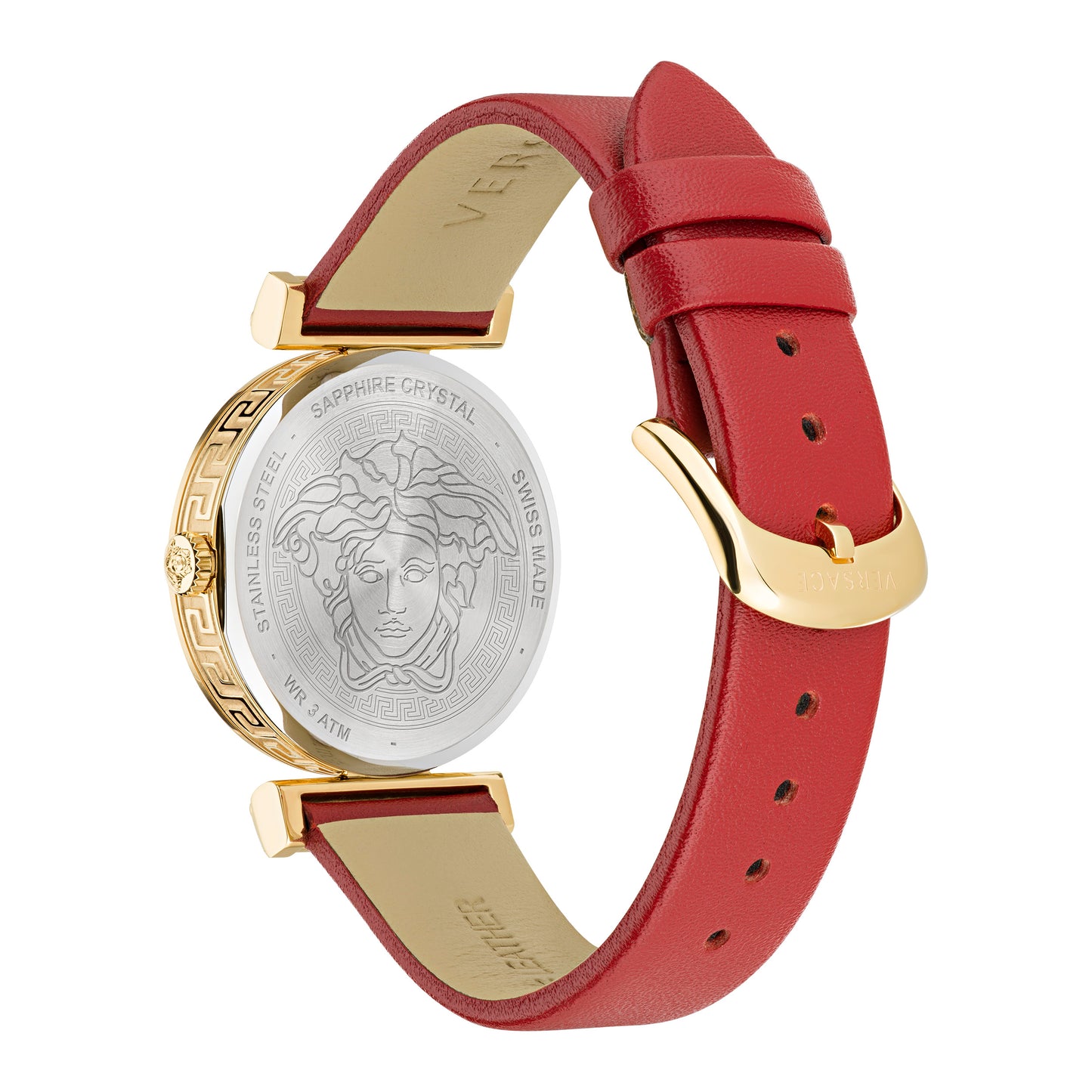 Versace Wrist Watch Women Red Dial - Ve6J00423