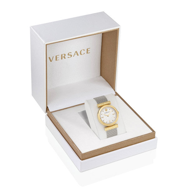 Versace 40 mm White Dial Women Watch VE6J00523
