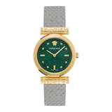 Versace Regalia 34 mm Green Dial Women Analog Watch VE6J00623