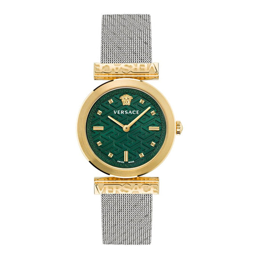 Versace Regalia 34 mm Green Dial Women Analog Watch- VE6J00623